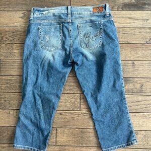 Y2k Guess 29 Capri Jean Pants